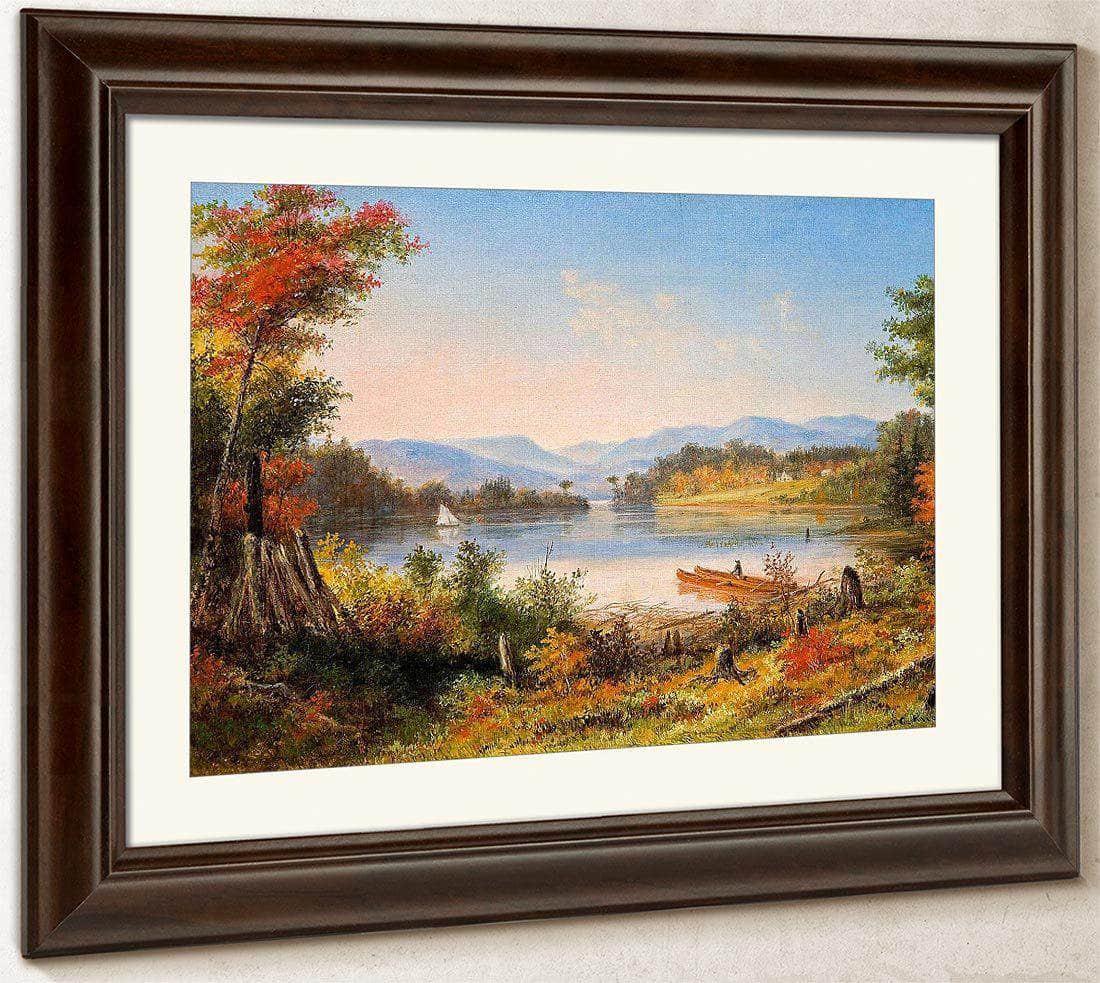 The Narrows, Lake St Charles By Robert Reid Fine Art Print