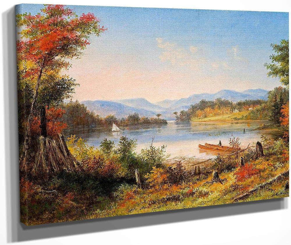 The Narrows, Lake St Charles By Robert Reid Fine Art Print