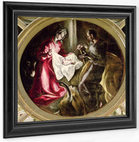 The Nativity 1587 1614 (Oil On Canvas) By El Greco Fine Art Print