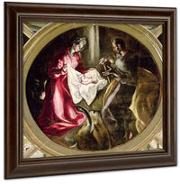 The Nativity 1587 1614 (Oil On Canvas) By El Greco Fine Art Print