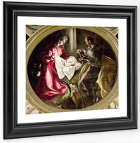 The Nativity 1587 1614 (Oil On Canvas) By El Greco Fine Art Print