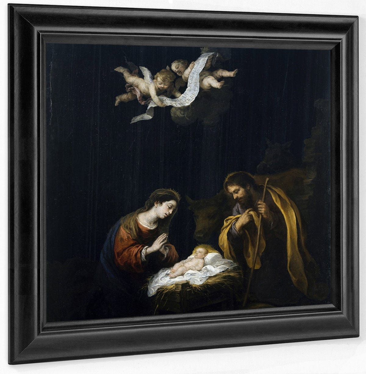 The Nativity By Bartolome Esteban Murillo Fine Art Print