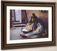 The Nativity By Gari Melchers Fine Art Print
