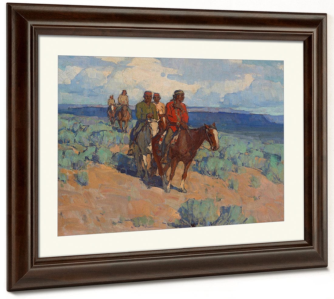 The Navajos By Edgar Payne Fine Art Print