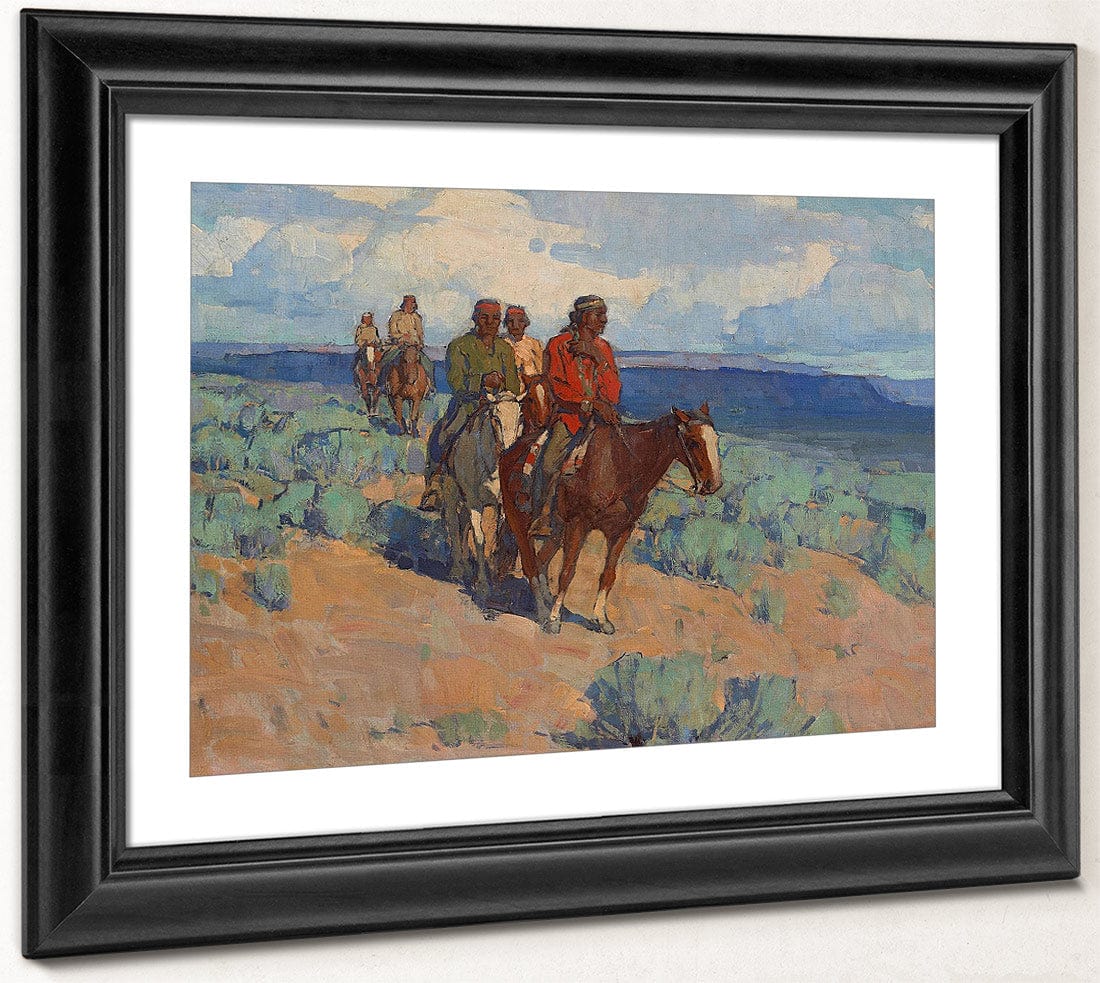 The Navajos By Edgar Payne Fine Art Print