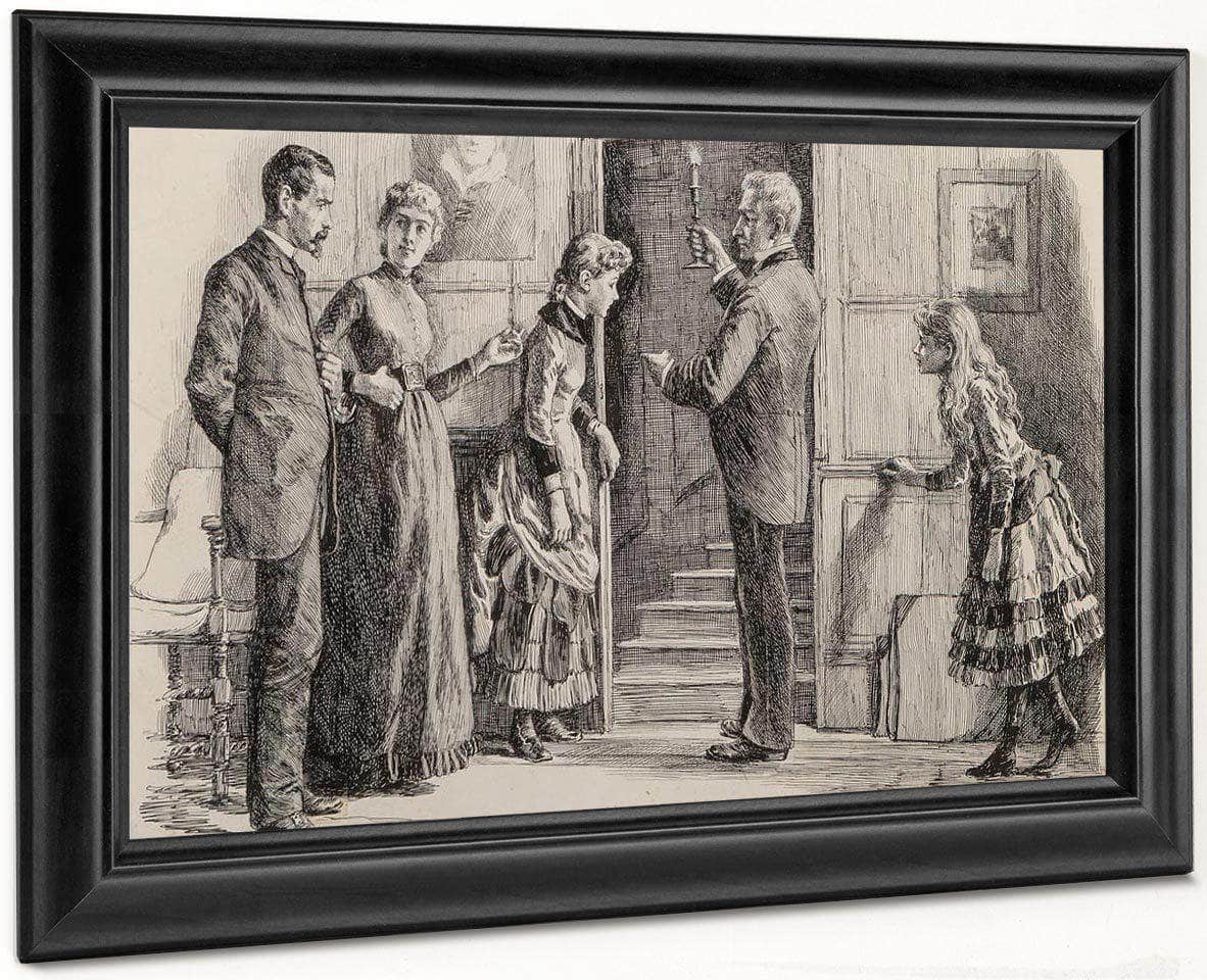 The New Border By Alice Barber Stephens Fine Art Print