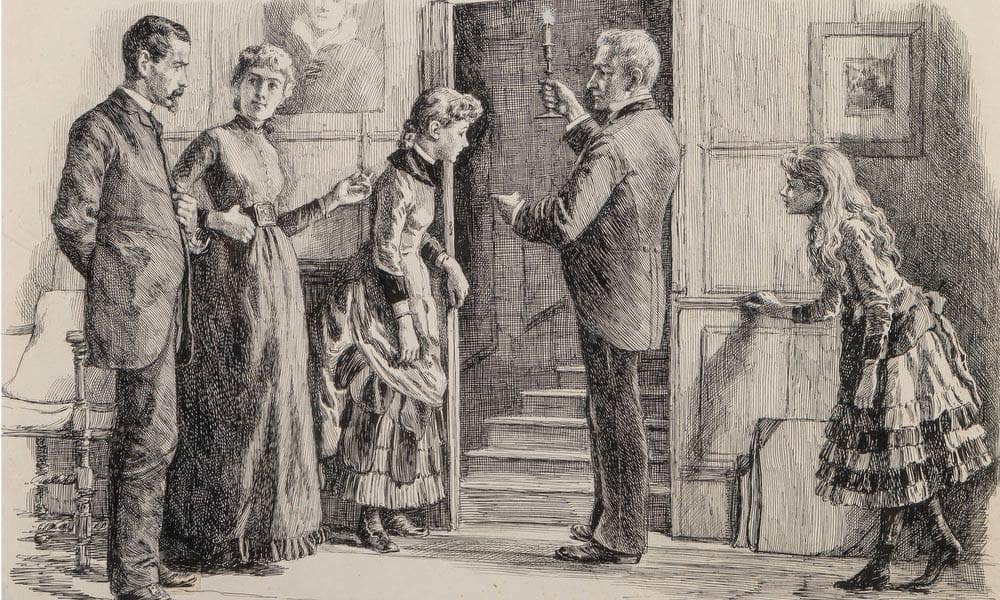 The New Border By Alice Barber Stephens Fine Art Print