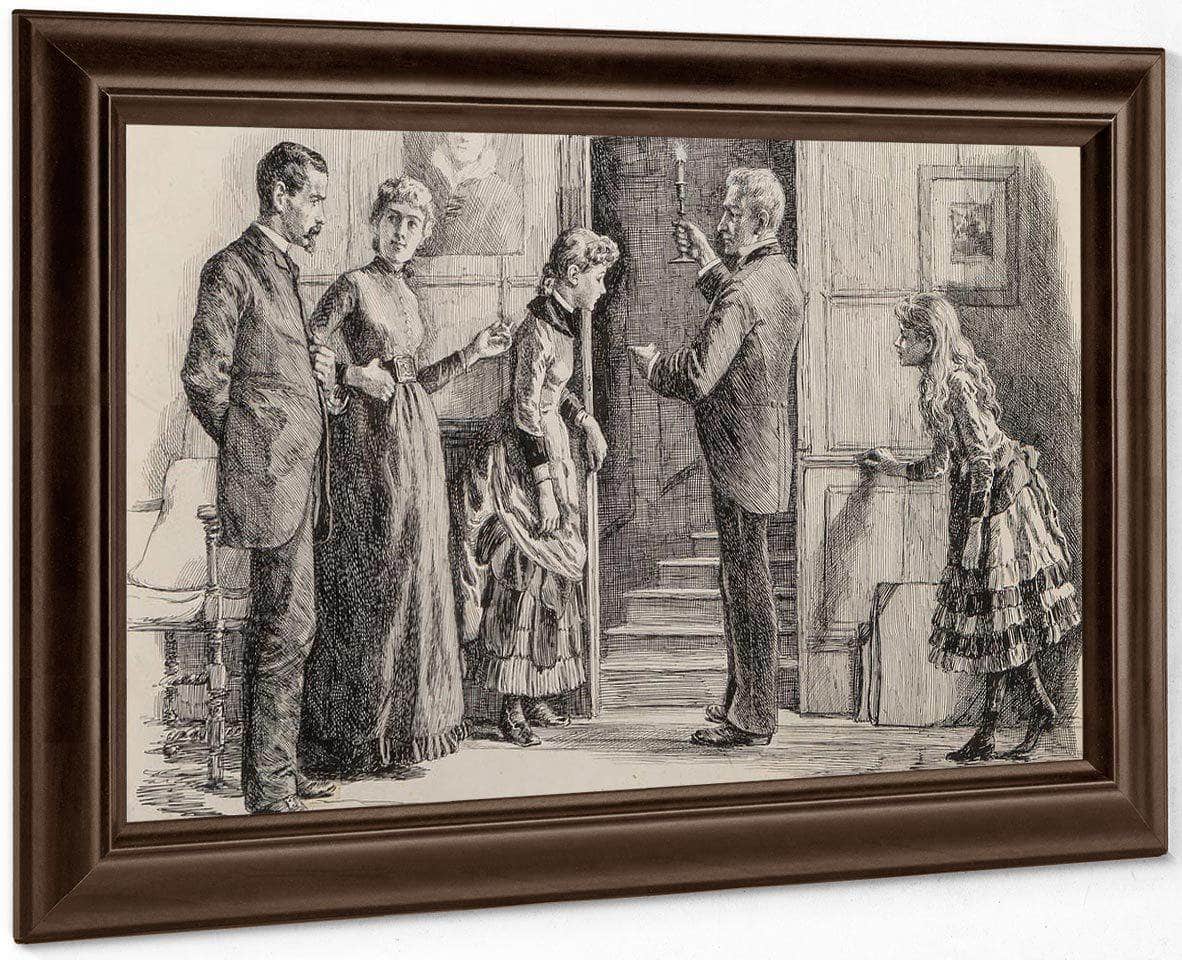 The New Border By Alice Barber Stephens Fine Art Print