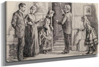 The New Border By Alice Barber Stephens Fine Art Print