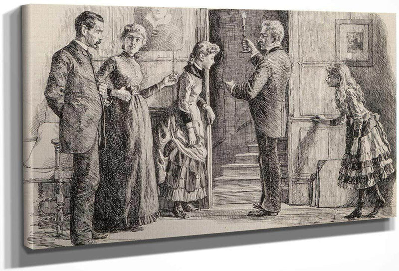 The New Border By Alice Barber Stephens Fine Art Print