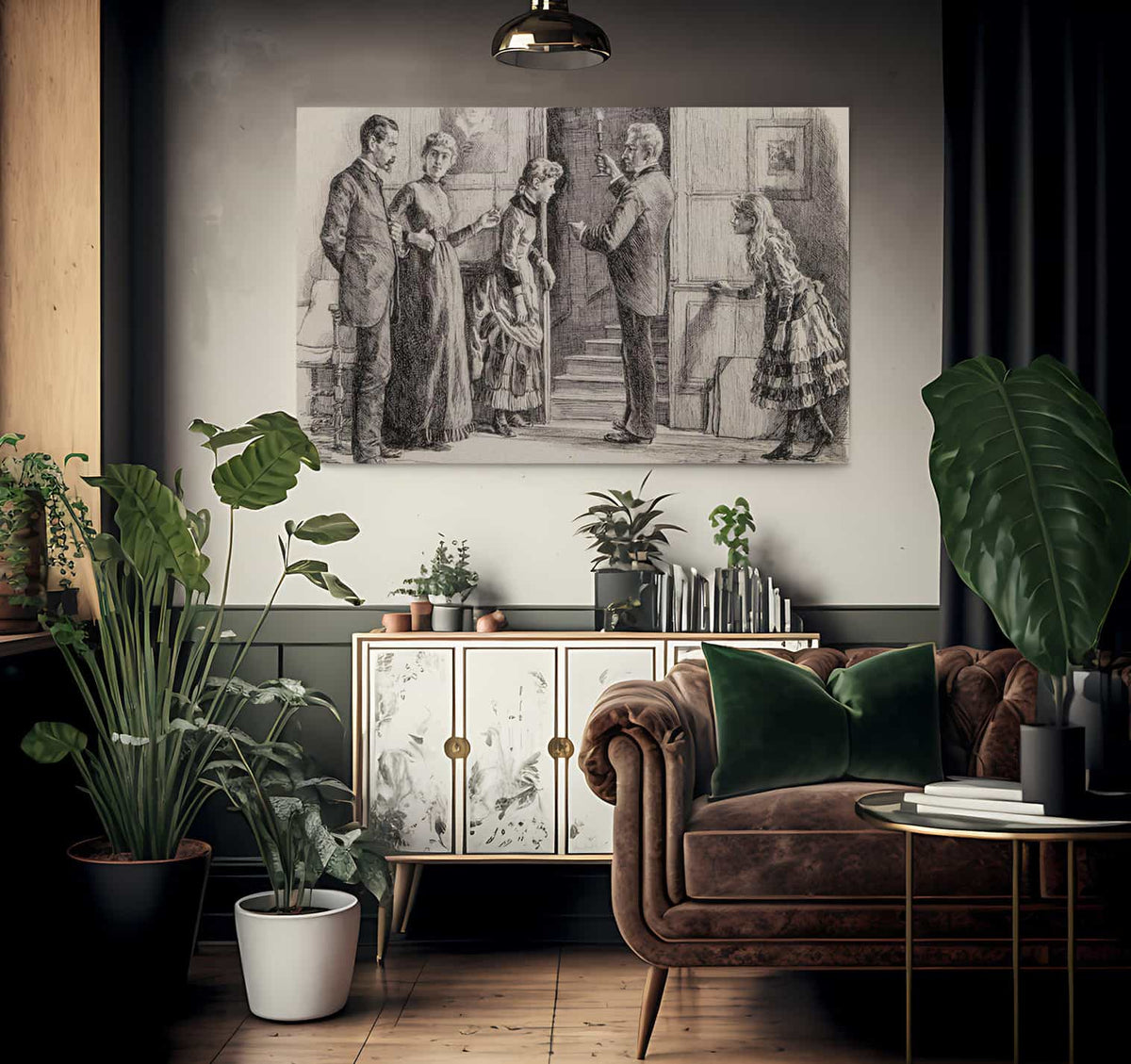 The New Border By Alice Barber Stephens Fine Art Print