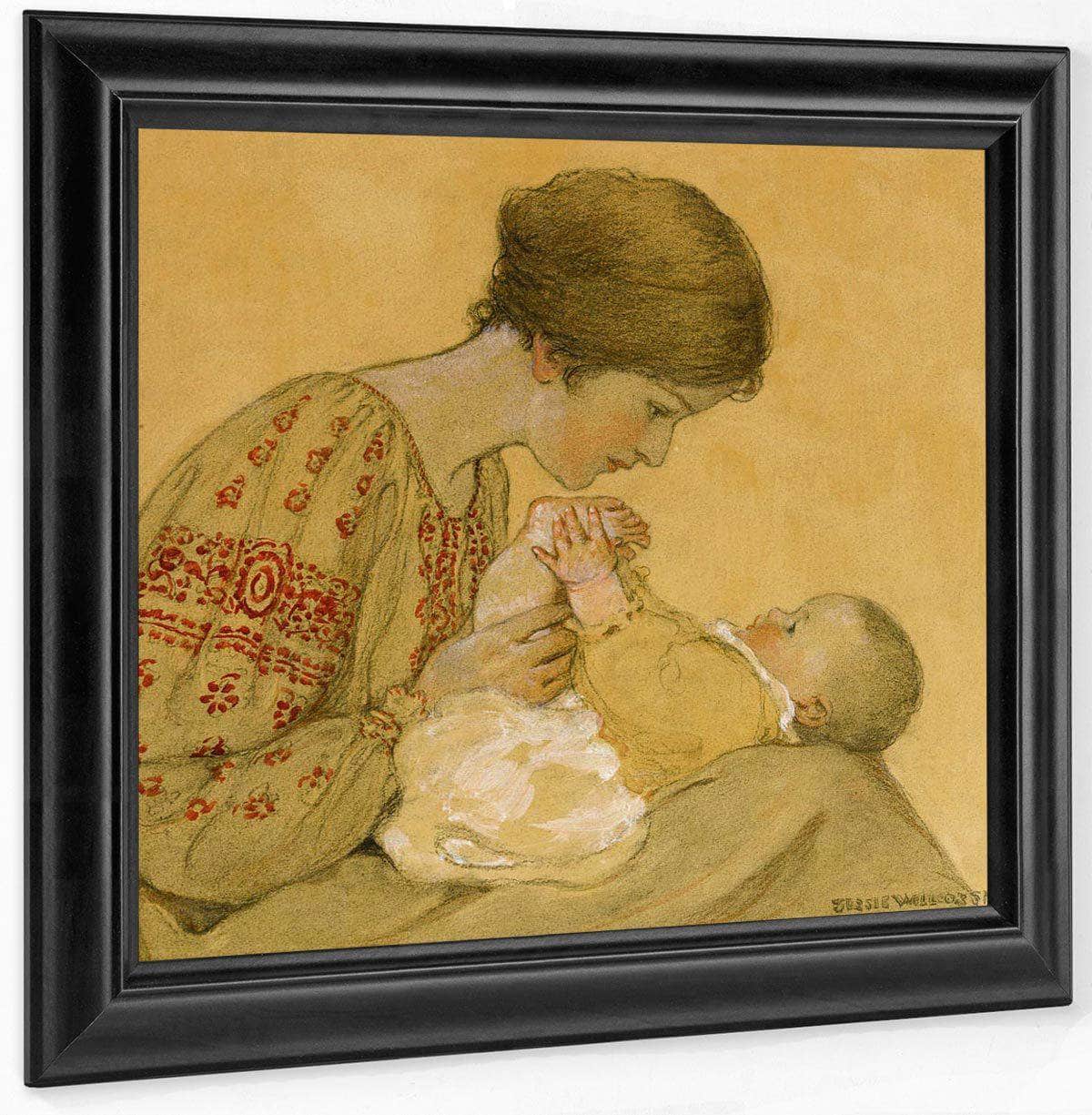 The Newborn By Jessie Willcox Smith Fine Art Print