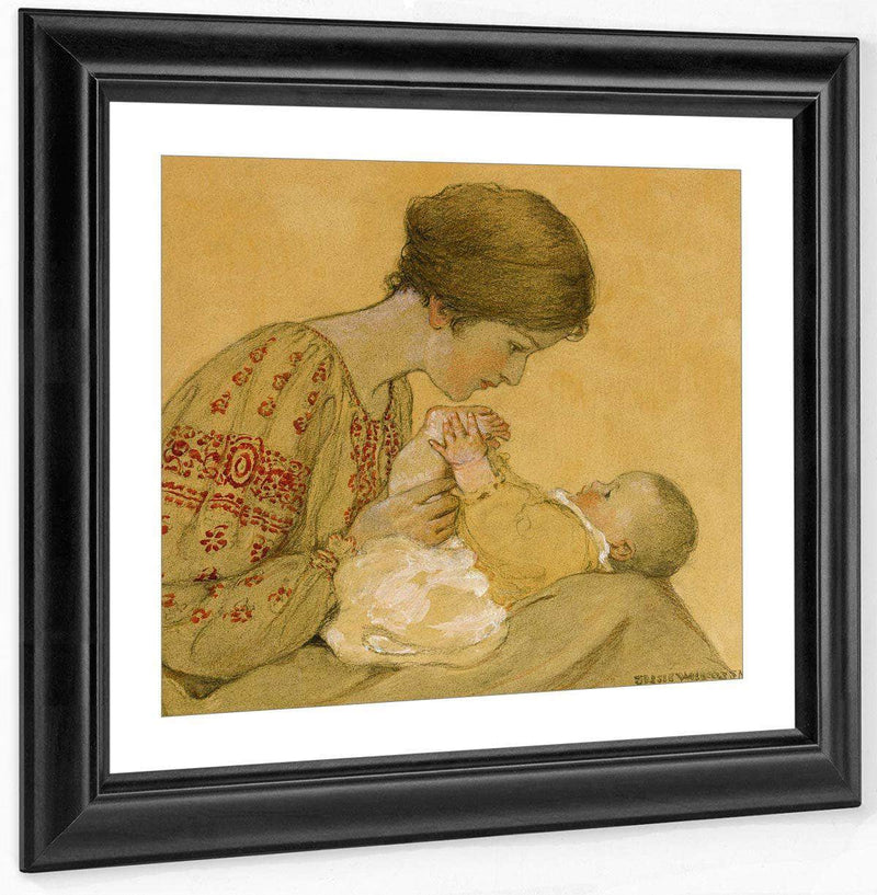 The Newborn By Jessie Willcox Smith Fine Art Print