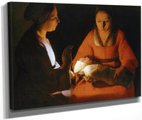 The Newborn Christ 1640 By Georges De La Tour Fine Art Print