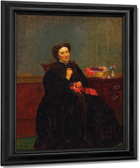 The Next Stitch By John George Brown Fine Art Print