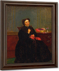 The Next Stitch By John George Brown Fine Art Print