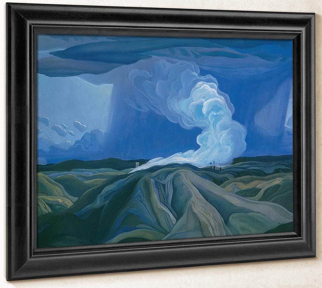 The Nickel Belt By Frank Carmichael Fine Art Print