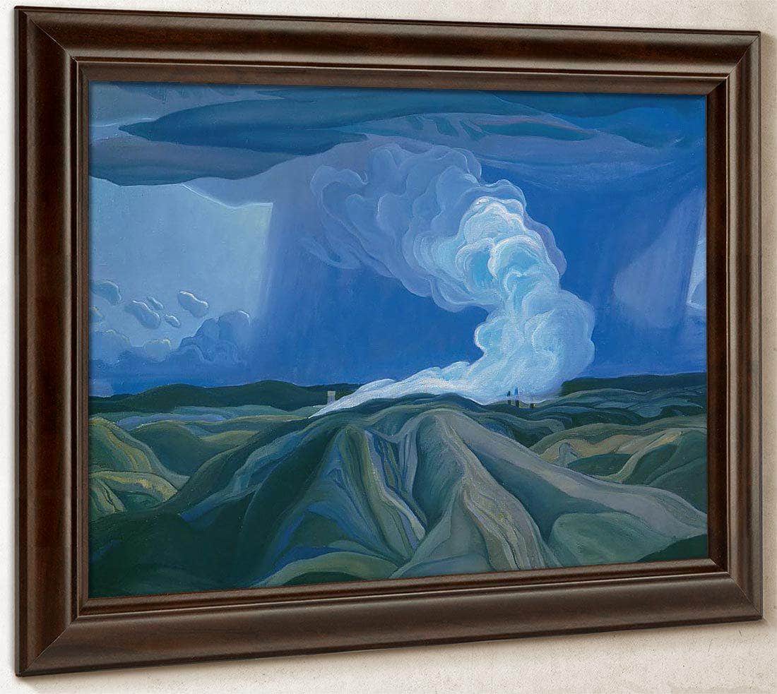 The Nickel Belt By Frank Carmichael Fine Art Print