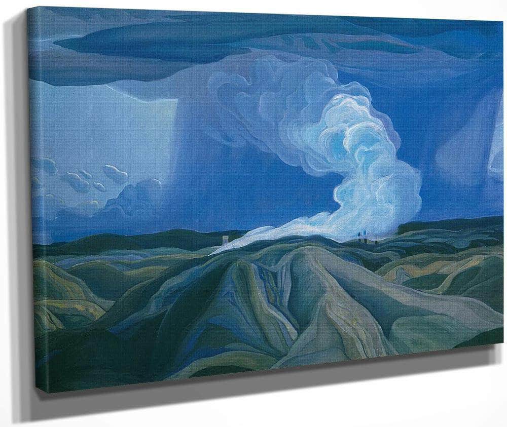 The Nickel Belt By Frank Carmichael Fine Art Print