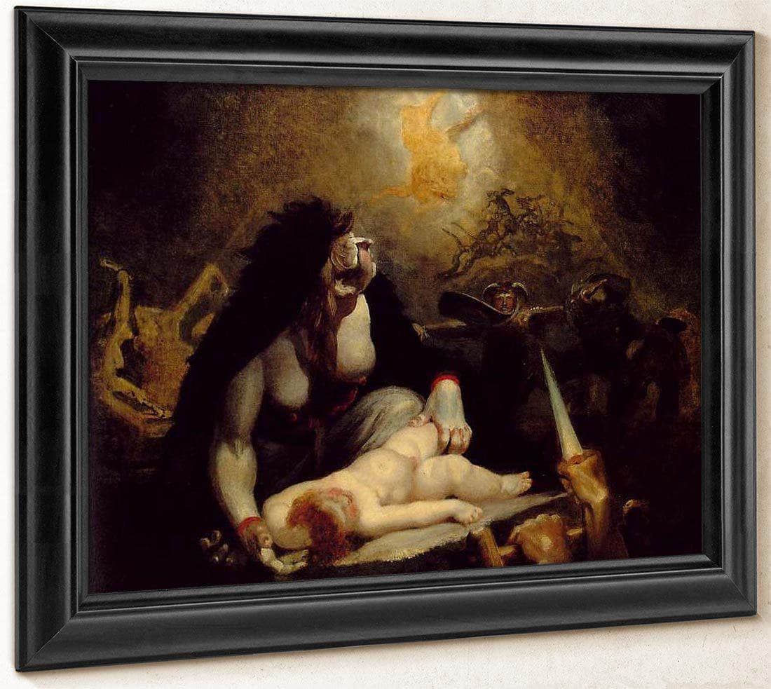 The Night Hag Visiting The Lapland Witches By Henry Fuseli Fine Art Print