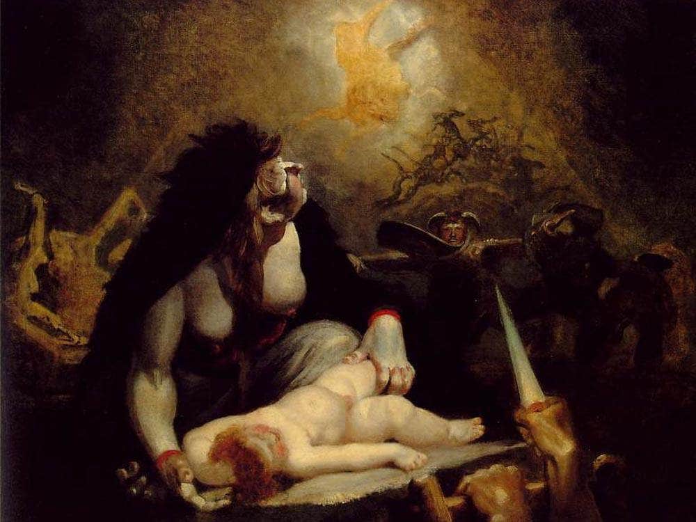 The Night Hag Visiting The Lapland Witches By Henry Fuseli Fine Art Print