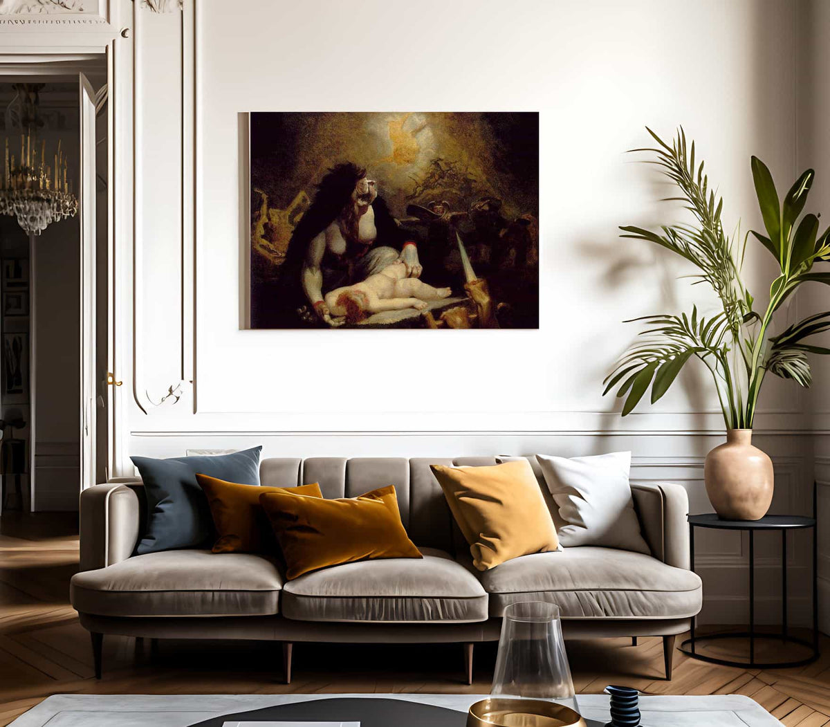 The Night Hag Visiting The Lapland Witches By Henry Fuseli Fine Art Print