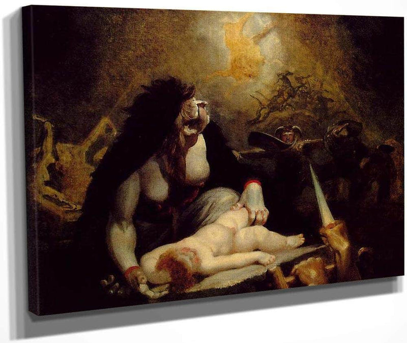 The Night Hag Visiting The Lapland Witches By Henry Fuseli Fine Art Print