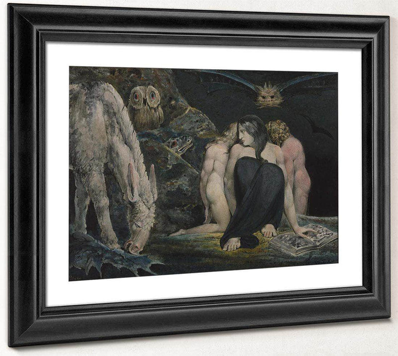 The Night Of Enitharmons Joy 1795 By William Blake Fine Art Print