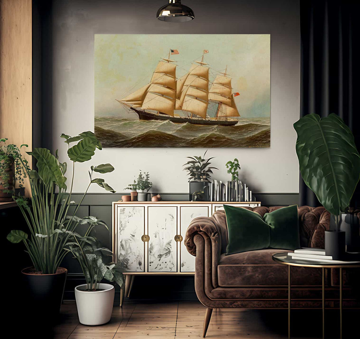 The Nile 1881 By Antonio Jacobsen Fine Art Print