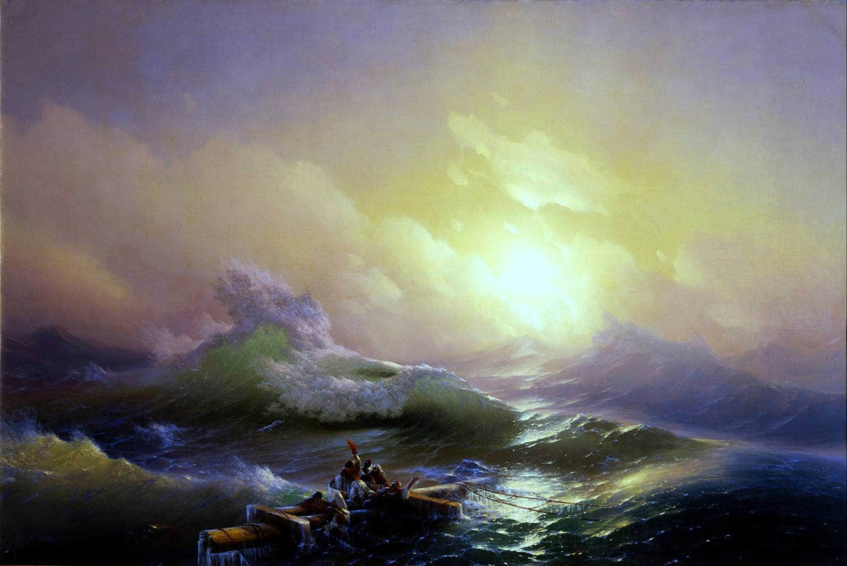 The Ninth Wave Painting Ivan Aivazovsky Canvas Art Fine Art Print