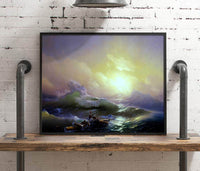 The Ninth Wave Painting Ivan Aivazovsky Canvas Art Fine Art Print