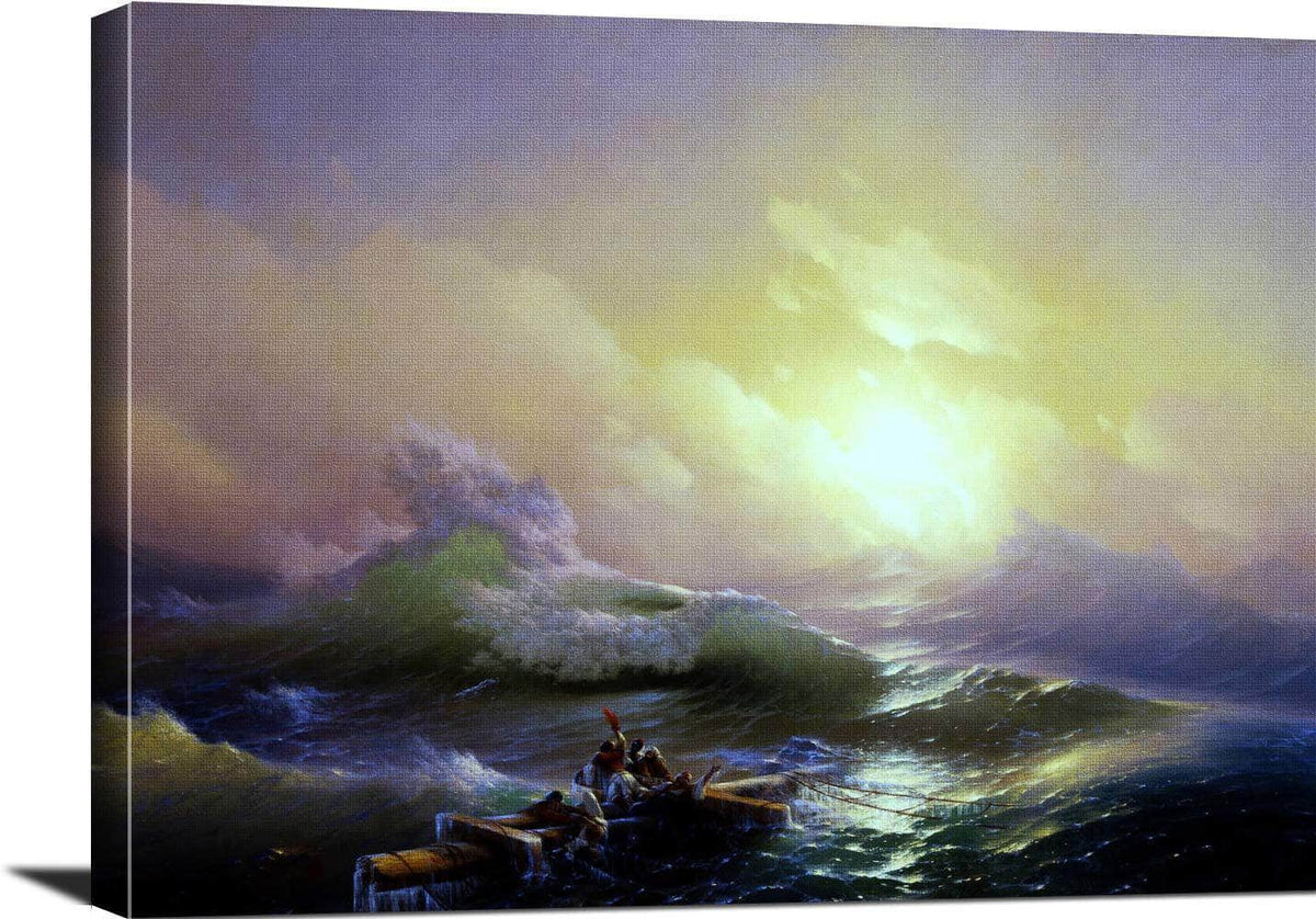 The Ninth Wave Painting Ivan Aivazovsky Canvas Art Fine Art Print