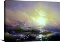 The Ninth Wave Painting Ivan Aivazovsky Canvas Art Fine Art Print