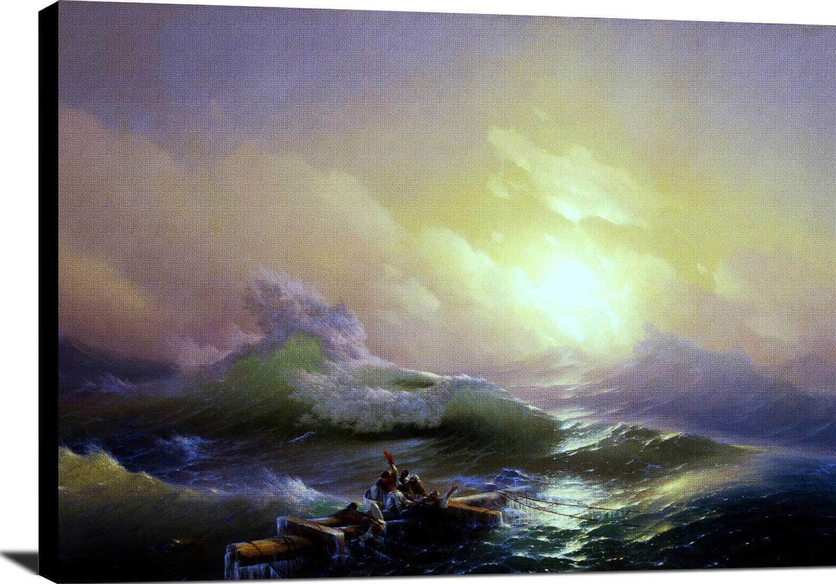 The Ninth Wave Painting Ivan Aivazovsky Canvas Art Fine Art Print