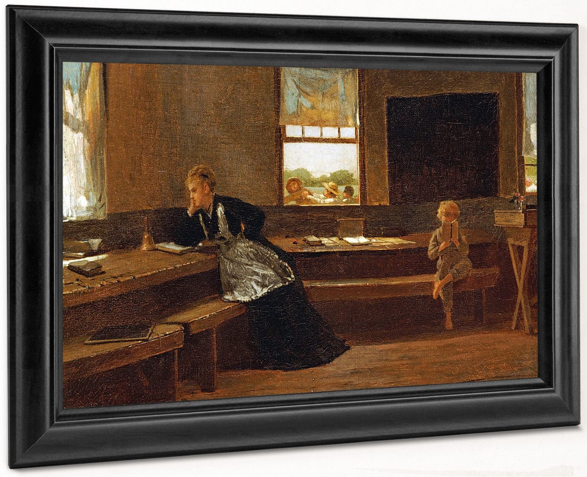 The Noon Recess By Winslow Homer Fine Art Print