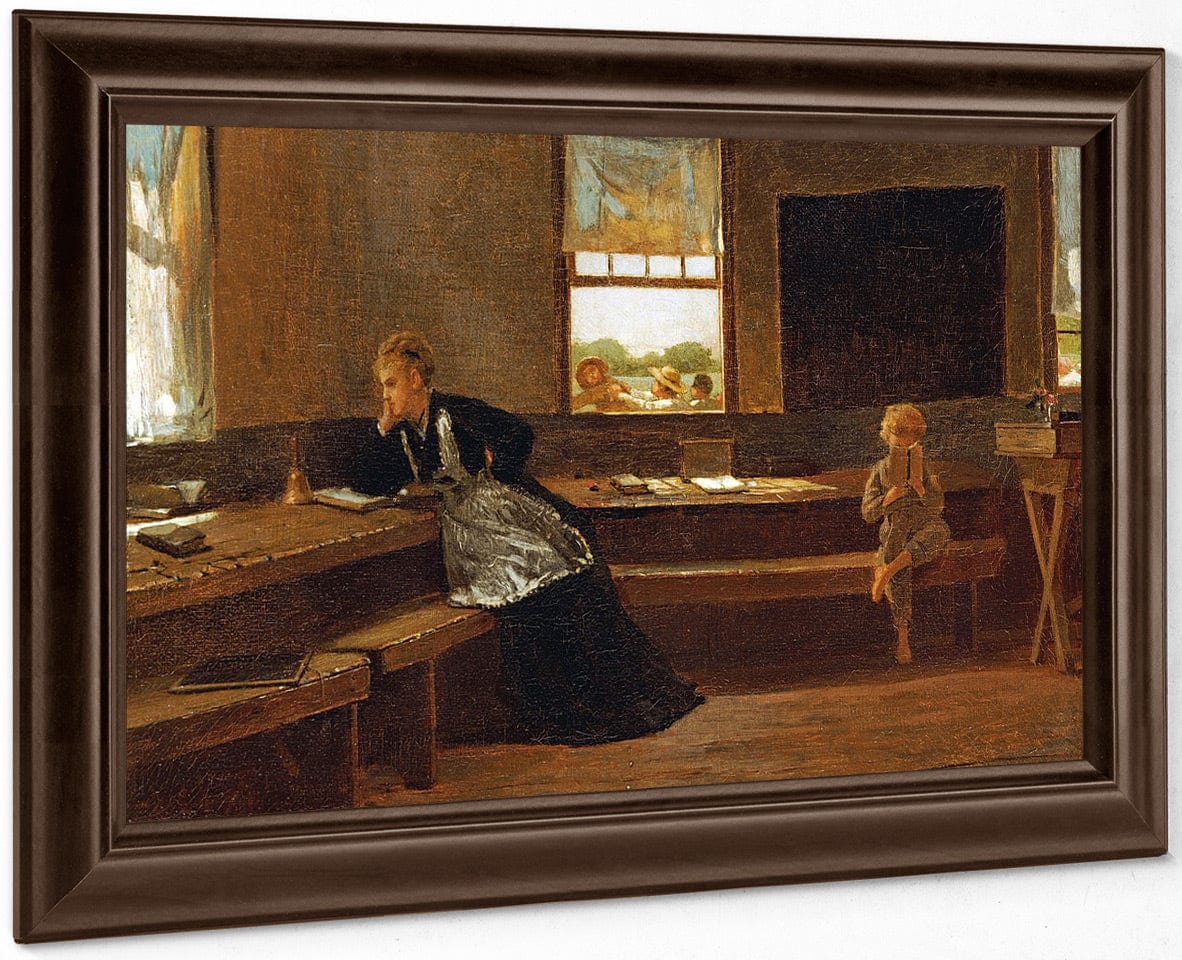The Noon Recess By Winslow Homer Fine Art Print