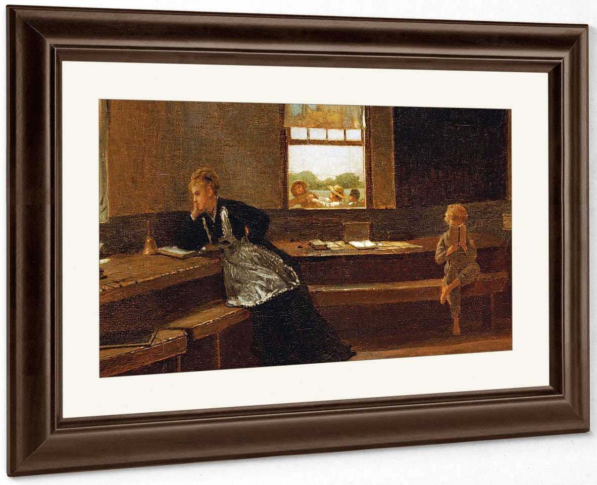 The Noon Recess By Winslow Homer Fine Art Print