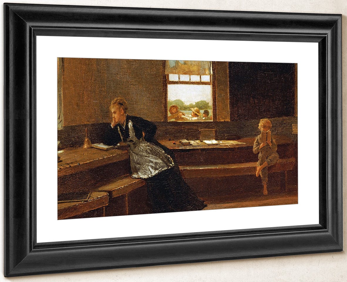 The Noon Recess By Winslow Homer Fine Art Print
