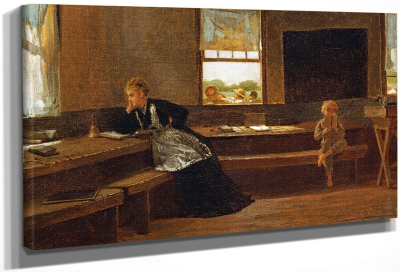 The Noon Recess By Winslow Homer Fine Art Print