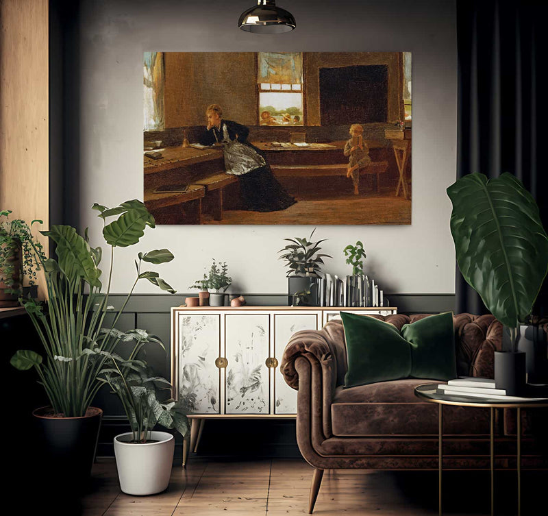 The Noon Recess By Winslow Homer Fine Art Print