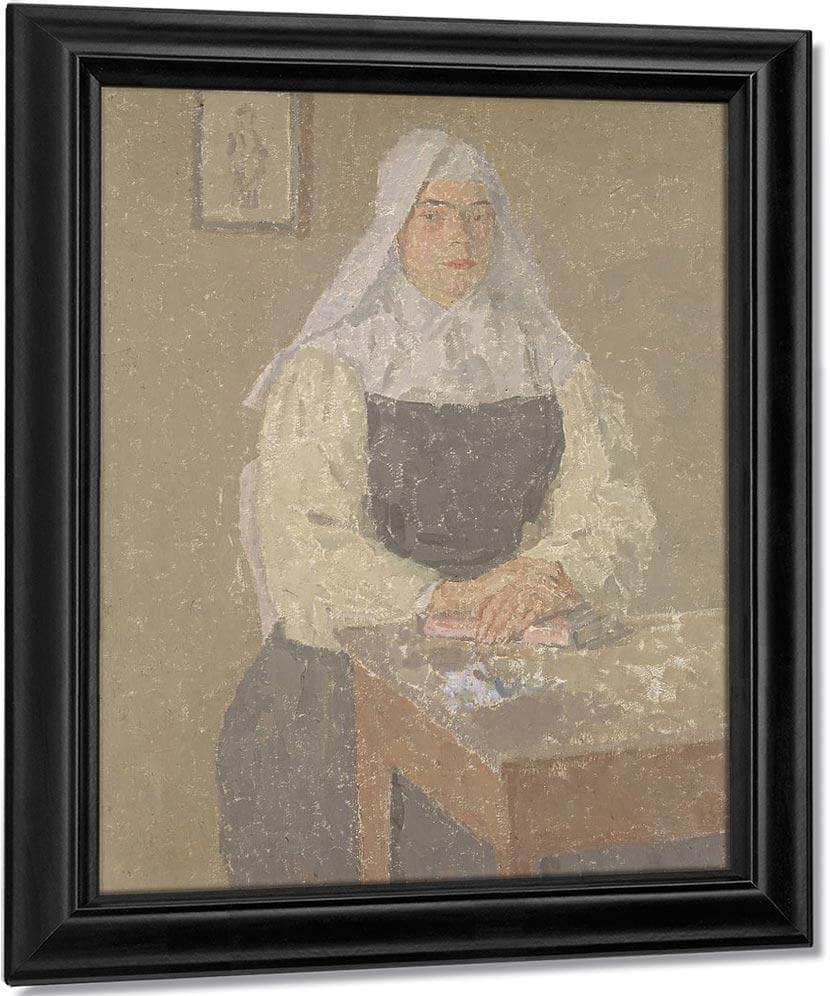 The Nun 1920 By Gwendolen Mary John Fine Art Print