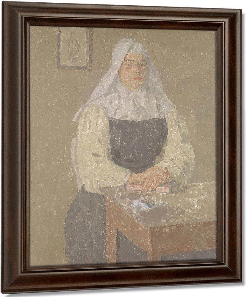 The Nun 1920 By Gwendolen Mary John Fine Art Print