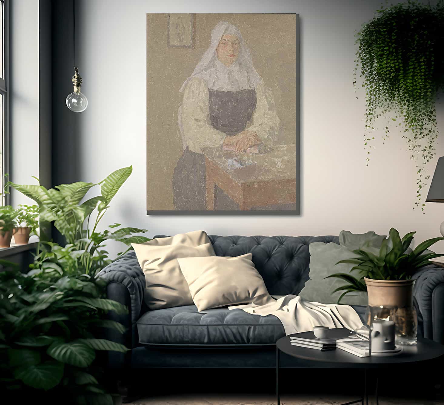 The Nun 1920 By Gwendolen Mary John Fine Art Print