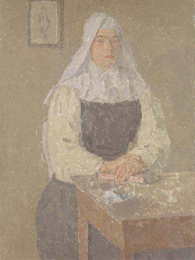 The Nun 1920 By Gwendolen Mary John Fine Art Print