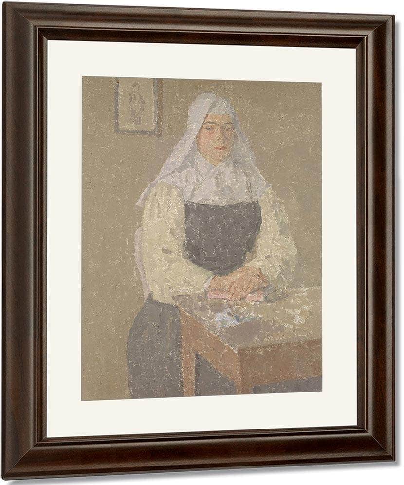 The Nun 1920 By Gwendolen Mary John Fine Art Print