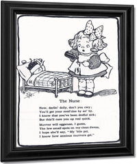 The Nurse By Grace G Drayton Fine Art Print