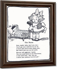 The Nurse By Grace G Drayton Fine Art Print