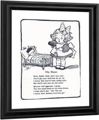 The Nurse By Grace G Drayton Fine Art Print