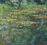 The Nympheas Basin Painting Claude Monet Canvas Art Fine Art Print