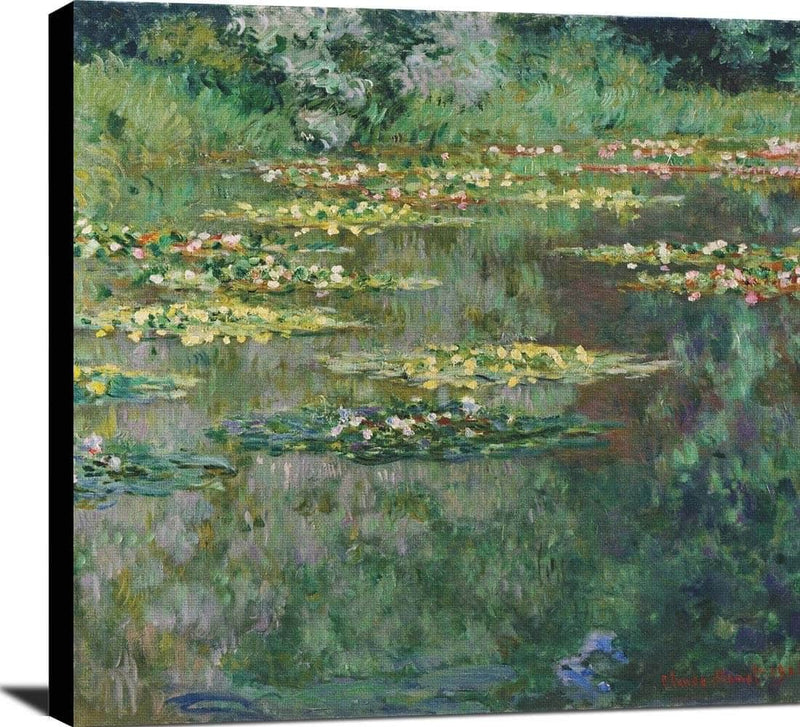 The Nympheas Basin Painting Claude Monet Canvas Art Fine Art Print